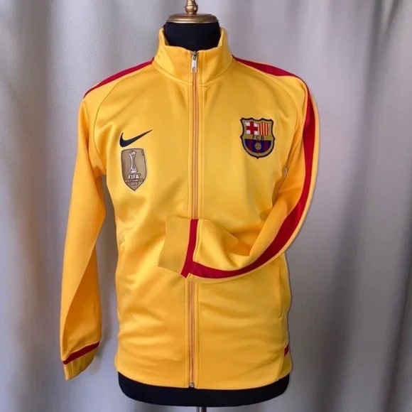 Nike FC Barcelona Full Zip Training Jacket NWT ⚽️